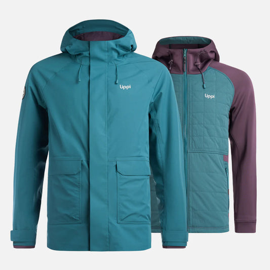 All In Fusion 3 Jacket 3 en 1 para Hombre