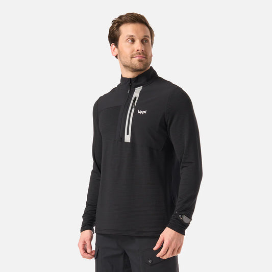 Karova Nano-F 1/4 Zip Polerón Trekking Hombre
